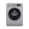 Whirlpool AWG 1114SD máquina de lavar roupa industrial de instalação livre com carga frontal, 11 kg, 1350 rpm, prateada