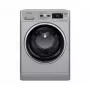 Whirlpool AWG 1114SD máquina de lavar roupa industrial de instalação livre com carga frontal, 11 kg, 1350 rpm, prateada