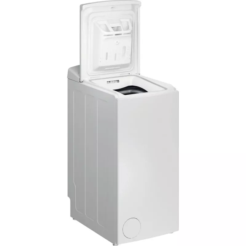 Whirlpool TDLR 6040L PL/N máquina de lavar roupa de instalação livre com carga superior, 6 kg, 1000 rpm, branca