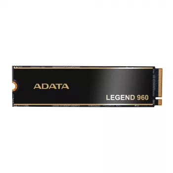 SSD M.2 1 TB ADATA LEGEND 960 PCIe 4.0 NVMe, 7400/6000 MB/s, 3D NAND, SMI SM2264, encriptação por hardware, dissipador