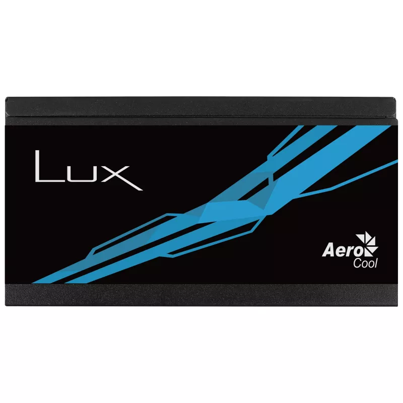 Fonte de alimentação Aerocool LUX 550W 20+4 pin ATX ATX preta