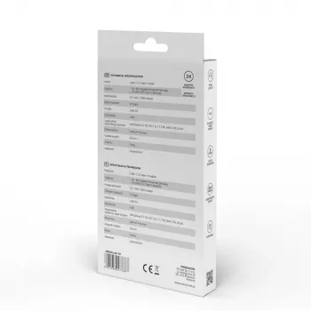 Hub USB-C SAVIO AK-57 com 3× USB-A, RJ-45 Gigabit Ethernet (5000 Mbit/s), alumínio cinzento