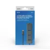 Hub USB-C SAVIO AK-57 com 3× USB-A, RJ-45 Gigabit Ethernet (5000 Mbit/s), alumínio cinzento