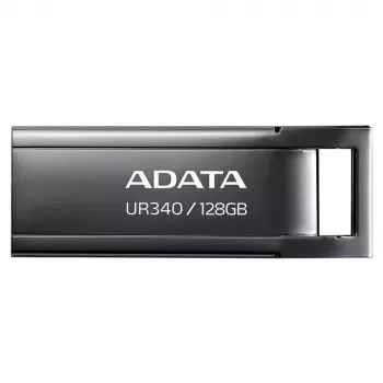 Pen drive ADATA UR340 128 GB USB Type-A 3.2 Gen 2, caixa metálica, preta