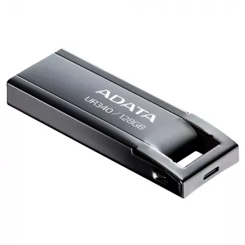 Pen drive ADATA UR340 128 GB USB Type-A 3.2 Gen 2, caixa metálica, preta