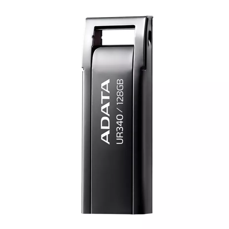 Pen drive ADATA UR340 128 GB USB Type-A 3.2 Gen 2, caixa metálica, preta