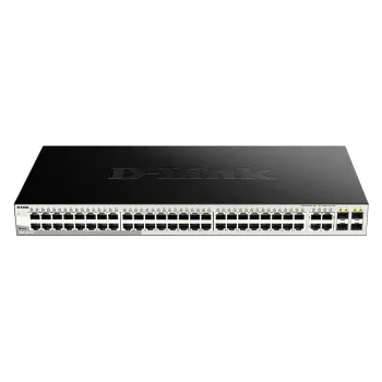 Switch Managed L2 Gigabit Ethernet D-Link DGS-1210-52, 48 portas, 1U