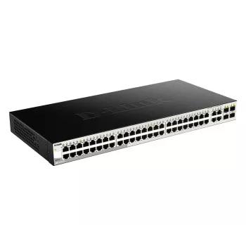 Switch Managed L2 Gigabit Ethernet D-Link DGS-1210-52, 48 portas, 1U