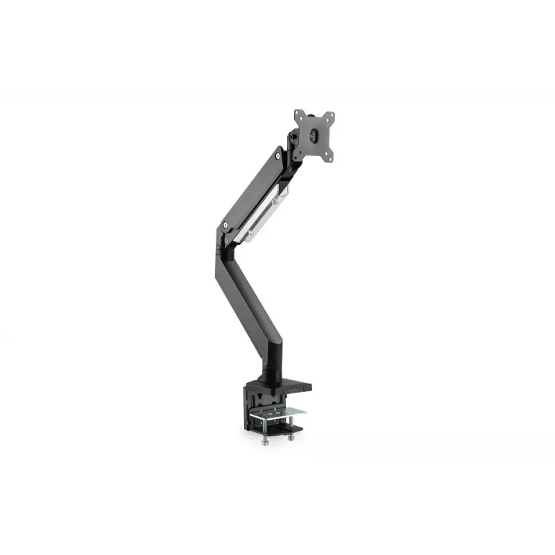 Suporte de secretária DIGITUS para monitor com mola a gás individual 35 polegadas, 15 kg máx. preto