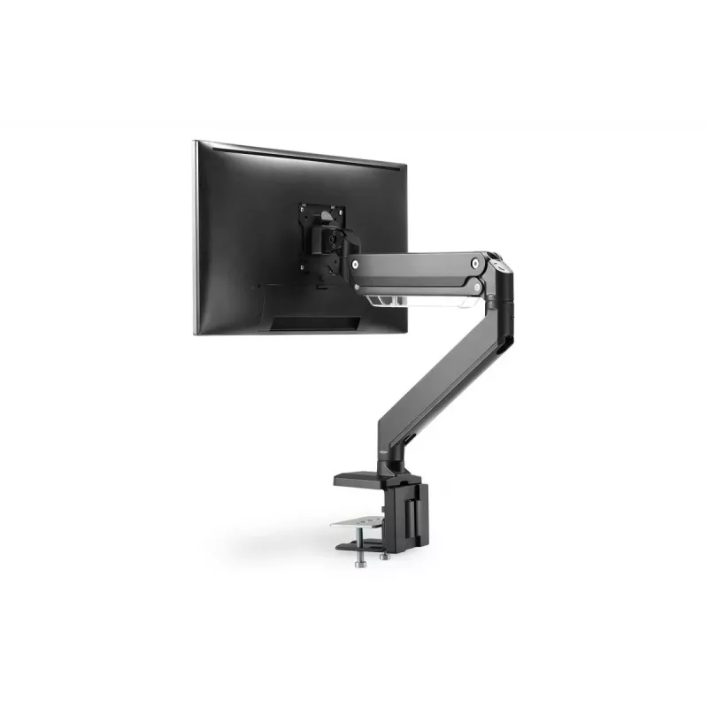 Suporte de secretária DIGITUS para monitor com mola a gás individual 35 polegadas, 15 kg máx. preto