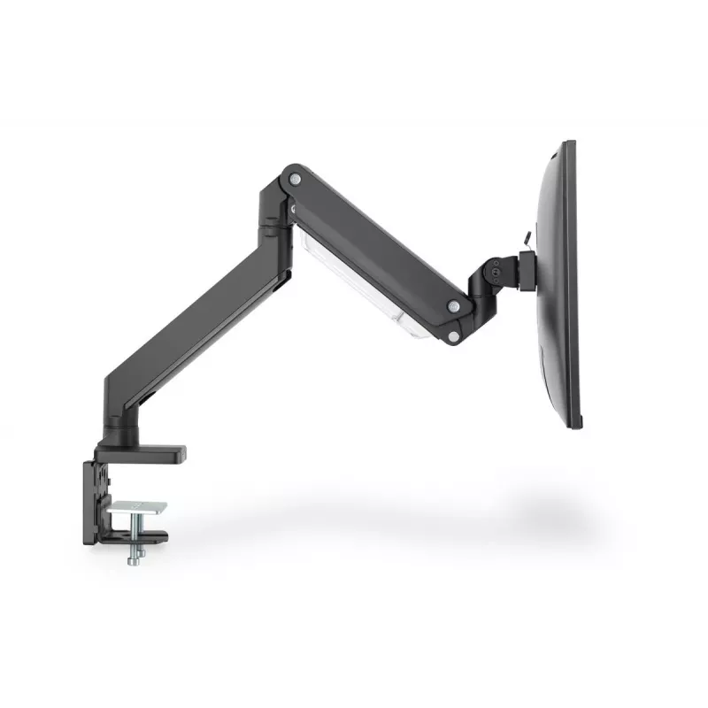 Suporte de secretária DIGITUS para monitor com mola a gás individual 35 polegadas, 15 kg máx. preto