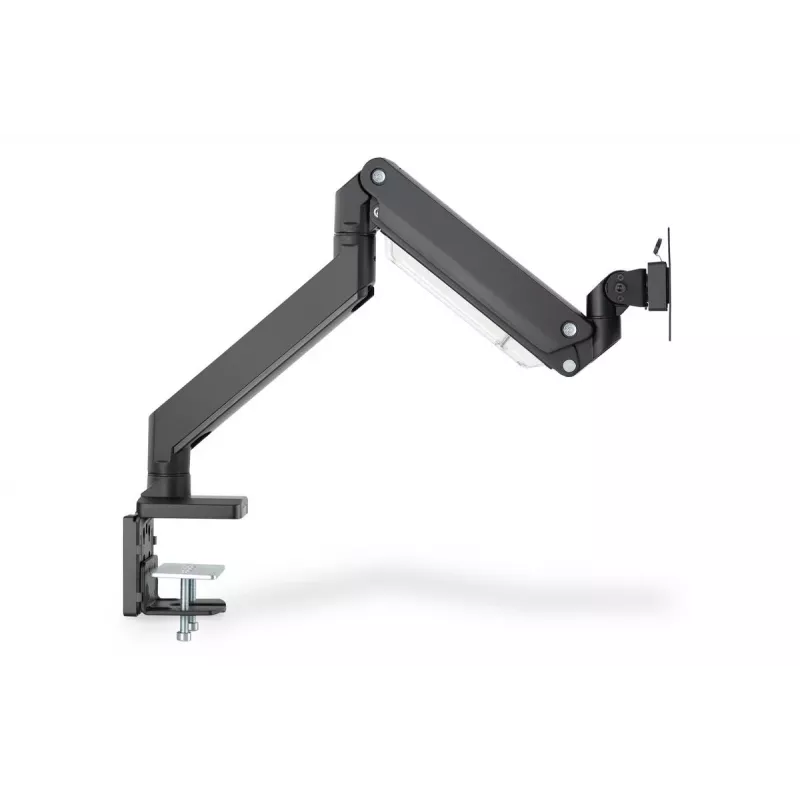 Suporte de secretária DIGITUS para monitor com mola a gás individual 35 polegadas, 15 kg máx. preto