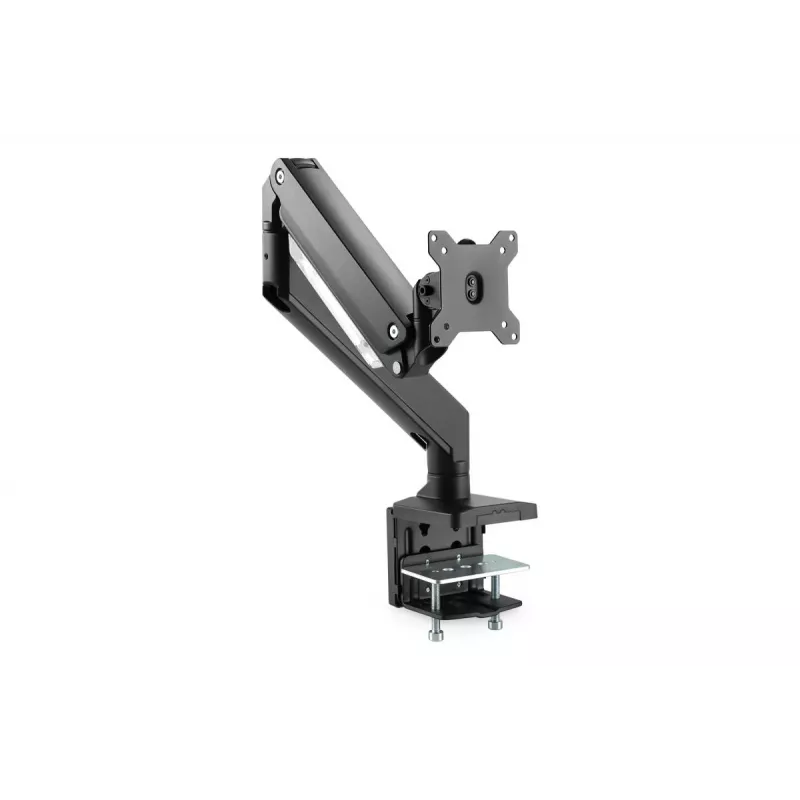 Suporte de secretária DIGITUS para monitor com mola a gás individual 35 polegadas, 15 kg máx. preto