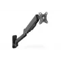 Suporte de parede DIGITUS para monitor com mola a gás individual 32 polegadas 9 kg máx. preto