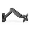 Suporte de parede DIGITUS para monitor com mola a gás individual 32 polegadas 9 kg máx. preto