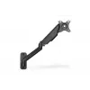 Suporte de parede DIGITUS para monitor com mola a gás individual 32 polegadas 9 kg máx. preto