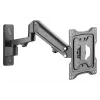 Suporte de parede DIGITUS para monitor com mola a gás individual 43 polegadas, máx. 23 kg - preto