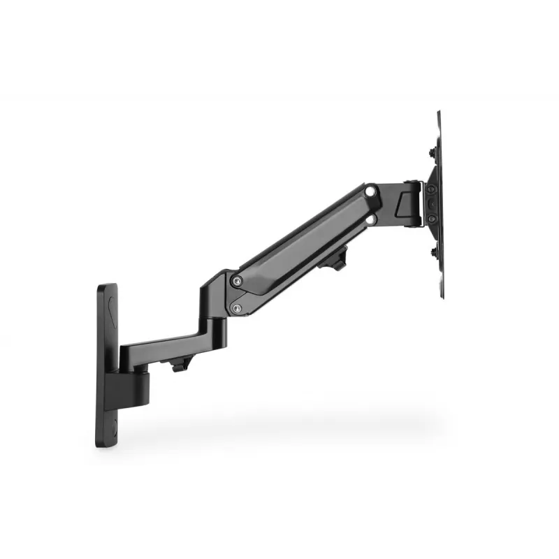 Suporte de parede DIGITUS para monitor com mola a gás individual 43 polegadas, máx. 23 kg - preto