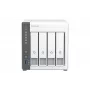 QNAP TS-433 NAS Torre ARM Cortex-A55 4 GB 0 TB QNAP QTS branco