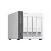 QNAP TS-433 NAS Torre ARM Cortex-A55 4 GB 0 TB QNAP QTS branco