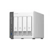 QNAP TS-433 NAS Torre ARM Cortex-A55 4 GB 0 TB QNAP QTS branco
