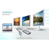 i-tec USB 3.0 USB-C/Thunderbolt 3x Display Metal Nano Dock com LAN + Power Delivery 100 W