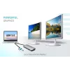 i-tec USB 3.0 USB-C/Thunderbolt 3x Display Metal Nano Dock com LAN + Power Delivery 100 W