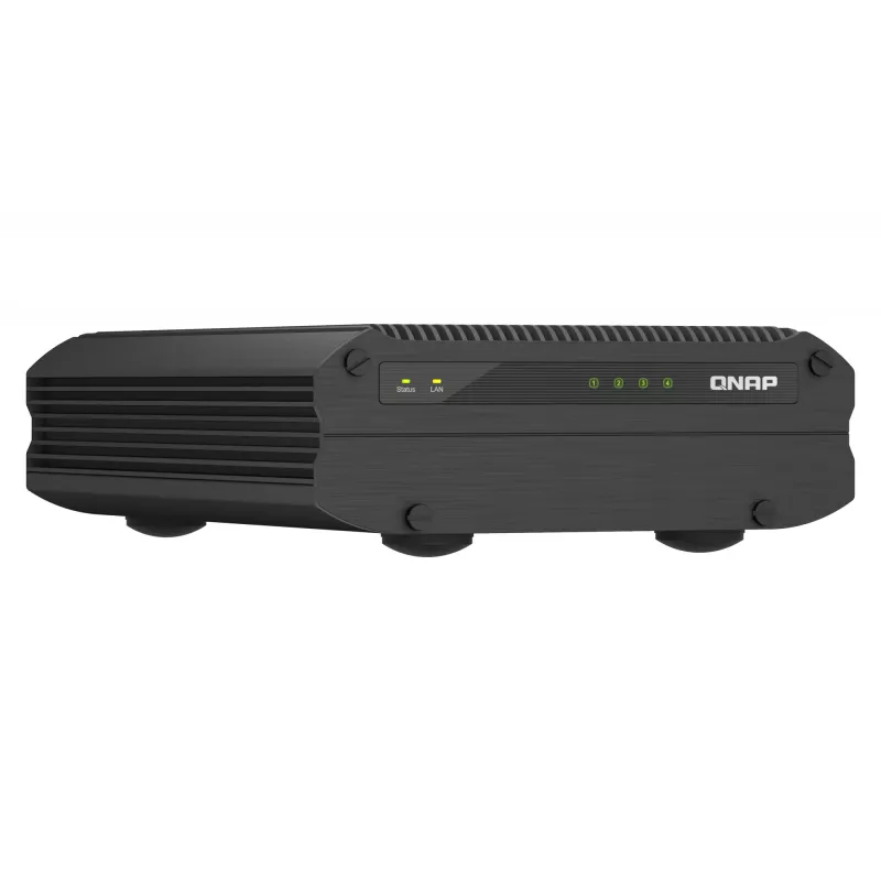 QNAP TS-I410X NAS Torre Intel Atom® x6425E 8 GB 0 TB QNAP QTS preto