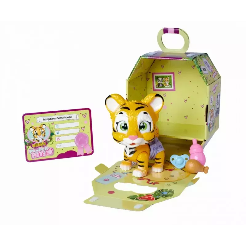Figura de coleção SIMBA Tiger (modelo 105953575) – pequena figura de animal detalhada