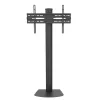 Suporte de TV de chão TECHLY ICA-TR27 para 32–55 polegadas (81,3–139,7 cm), VESA 100x100–600x400, inclinação -15–0°, carga máx. 40 kg, preto