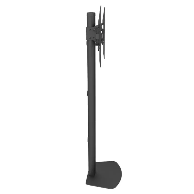Suporte de TV de chão TECHLY ICA-TR27 para 32–55 polegadas (81,3–139,7 cm), VESA 100x100–600x400, inclinação -15–0°, carga máx. 40 kg, preto