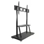 Suporte de chão portátil TECHLY Signage Display Mount ICA-TR31 para ecrãs 55–120 polegadas, VESA 1200x600, carga máx. 150 kg, preto