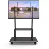 Suporte de chão portátil TECHLY Signage Display Mount ICA-TR31 para ecrãs 55–120 polegadas, VESA 1200x600, carga máx. 150 kg, preto