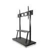 Suporte de chão portátil TECHLY Signage Display Mount ICA-TR31 para ecrãs 55–120 polegadas, VESA 1200x600, carga máx. 150 kg, preto