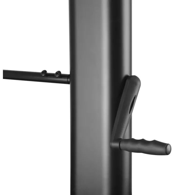 Suporte de chão com rodas Techly em aço com apoio ajustável em altura para TV de 60'' a 100''