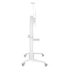 Carrinho/suporte multimédia Techly ICA-TR49W branco para ecrã plano