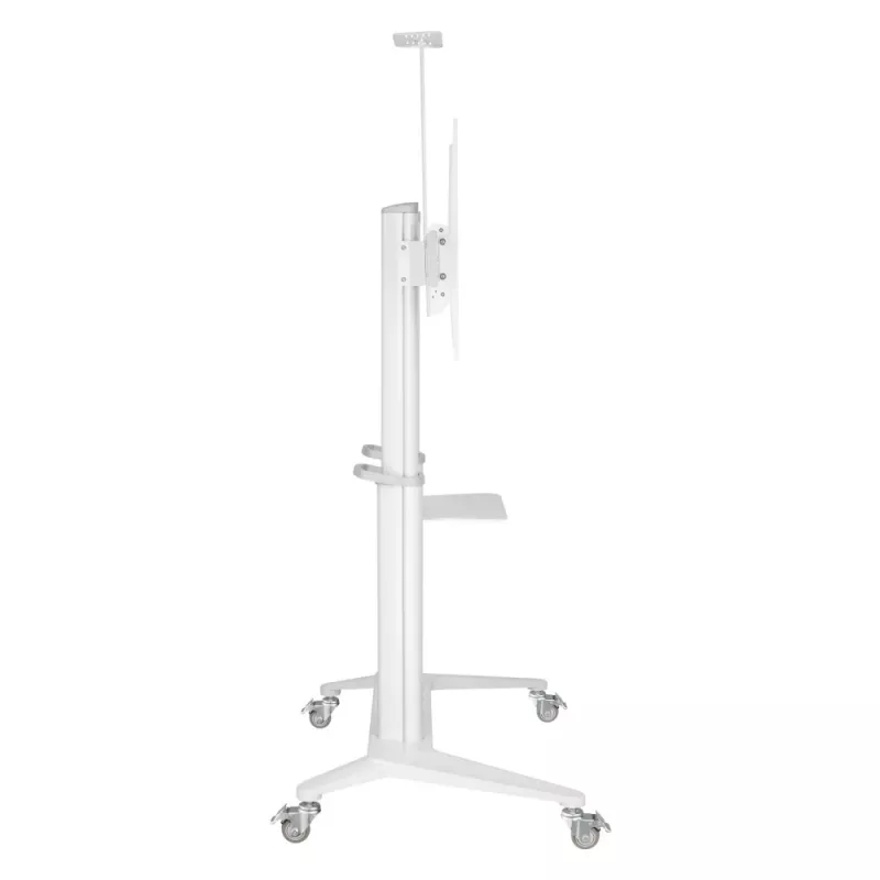 Carrinho/suporte multimédia Techly ICA-TR49W branco para ecrã plano