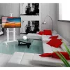 Carrinho/suporte multimédia Techly ICA-TR49W branco para ecrã plano