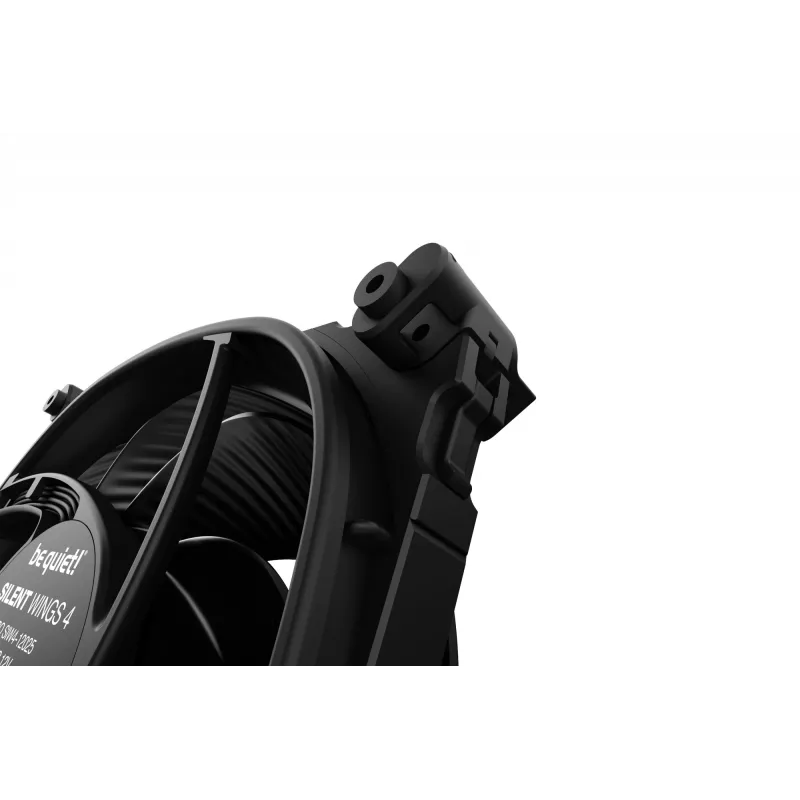 Ventoinha de caixa be quiet SILENT WINGS 4 | 120mm PWM high-speed 12 cm preta 1 unid.
