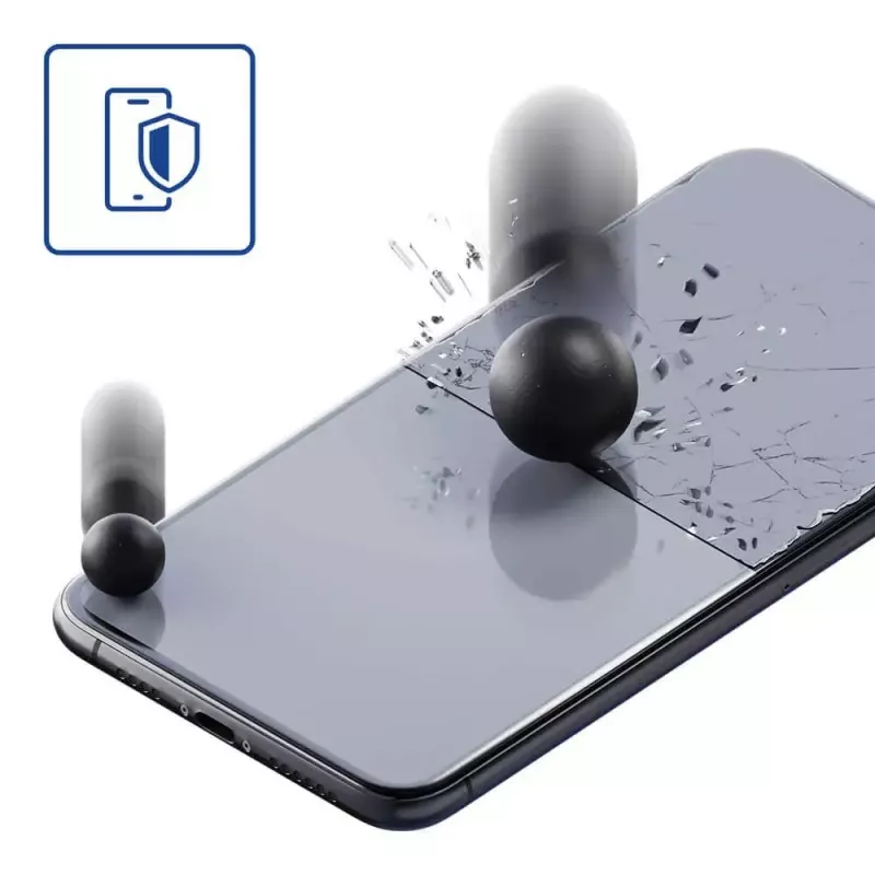 Película de proteção de ecrã 3MK FlexibleGlass para iPhone 14/14 Pro