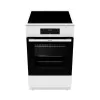 Fogão independente Gorenje GEIT5C60WPG elétrico com placa de indução por zonas branco