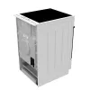 Fogão independente Gorenje GEIT5C60WPG elétrico com placa de indução por zonas branco