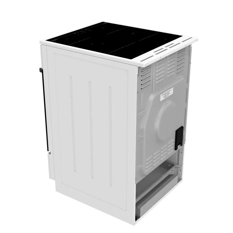 Fogão independente Gorenje GEIT5C60WPG elétrico com placa de indução por zonas branco