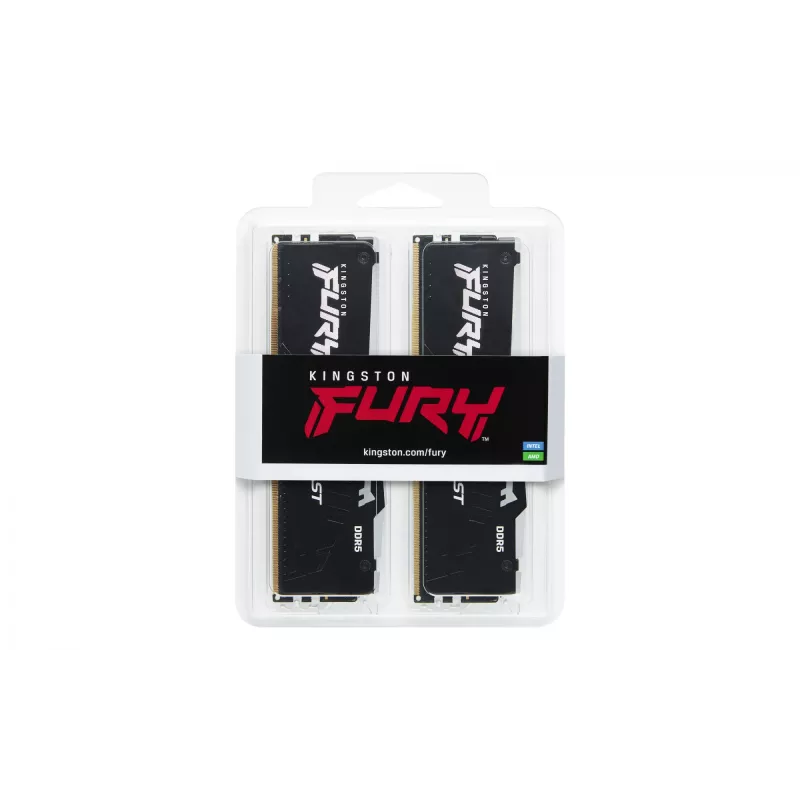 Kingston Technology FURY Beast 32GB 5600MT/s DDR5 CL36 DIMM (Kit de 2) RGB