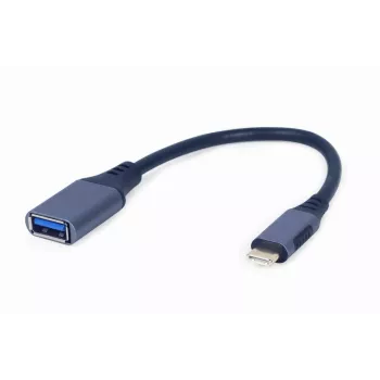 Cabo GEMBIRD USB 3.0 OTG Type-C para USB Type-A (CM/AF), cinzento espacial