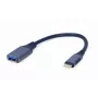 Cabo GEMBIRD USB 3.0 OTG Type-C para USB Type-A (CM/AF), cinzento espacial
