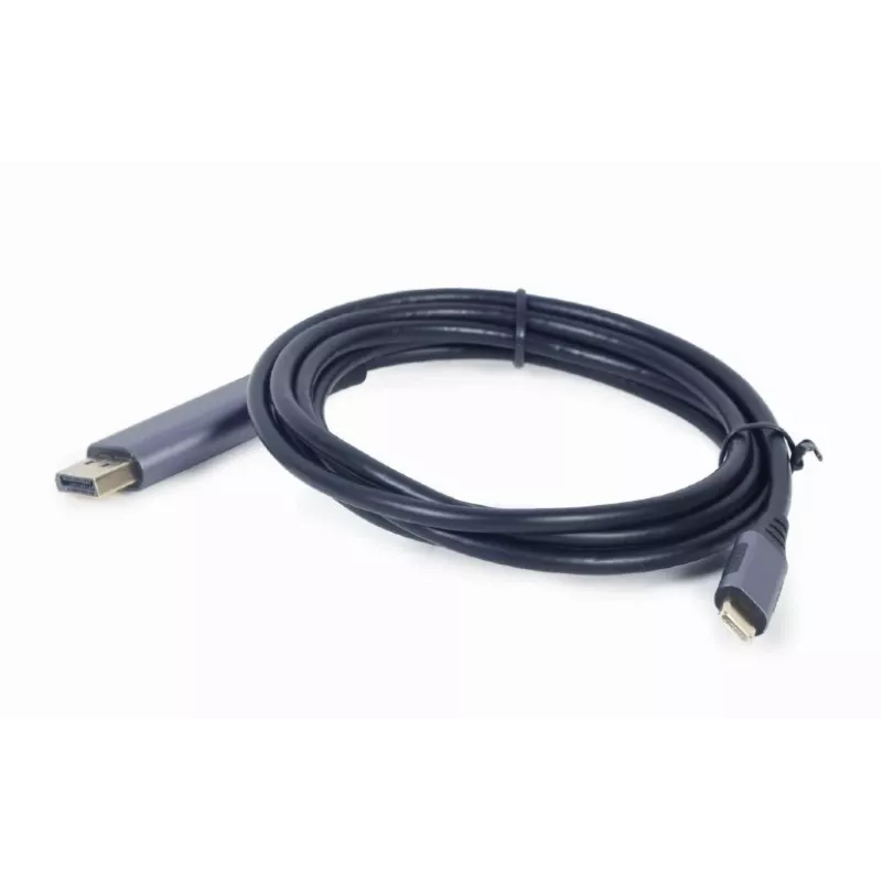 Adaptador de cabo de vídeo Gembird CC-USB3C-DPF-01-6 1,8 m USB Type-C para DisplayPort