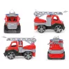 Lena TRUXX SM04535, carro de bombeiros, 2 ano(s), borracha, aço, cinzento, vermelho