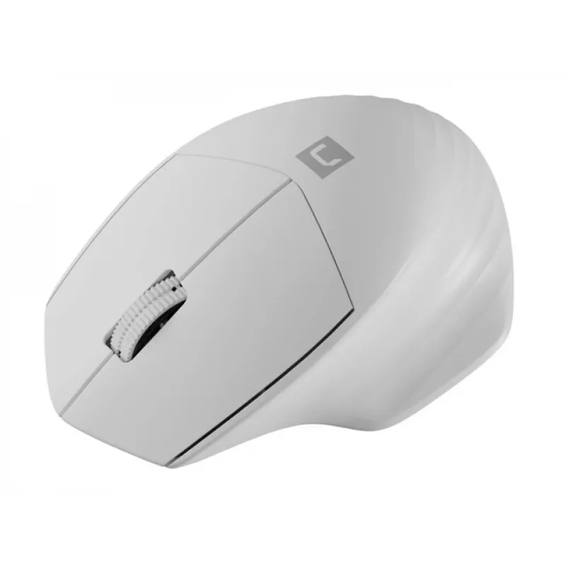 Rato ótico sem fios Bluetooth NATEC Siskin 2 — 1600 DPI, Bluetooth 5.0, para destros, branco