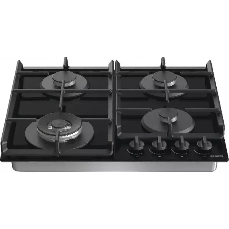 Placa Gorenje GTW641EB preta encastrar 60 cm gás 4 zona(s)